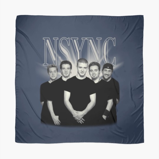 Discover Vintage Y2k NSYNC Scarves, 90s Boy Band Scarves, NSYNC Eras Scarves