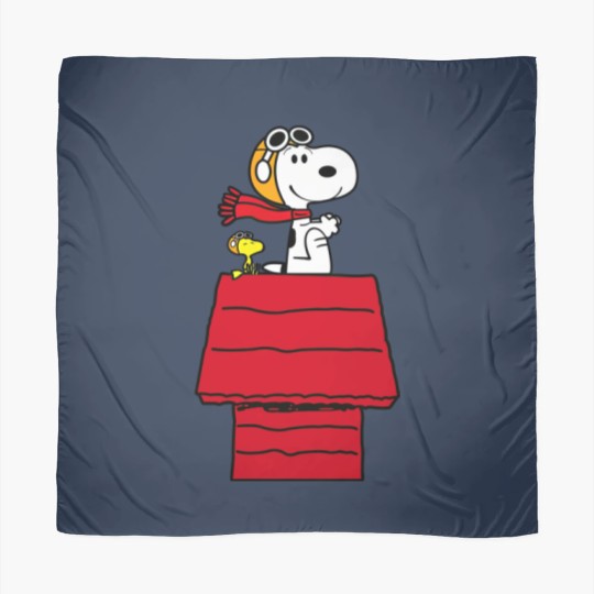 Discover Snoopy Pilot Airplane Scarves