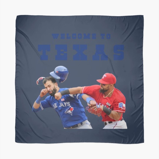 Discover Welcome To Texas Rougned Odor Jose Batista Punch Scarves