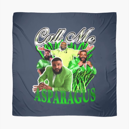 Discover Call Me Asparagus Scarves With DJ Khaled Graphic