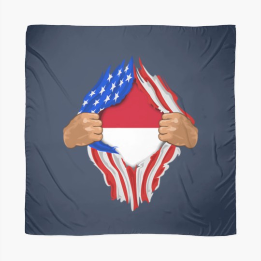 Discover Indonesian Blood Inside Me Indonesia Flag Gift Scarves