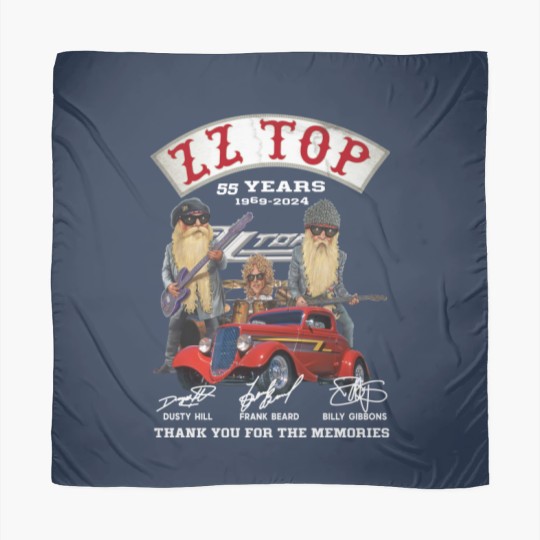 Discover ZZ Top 55 Years Thank You Scarves