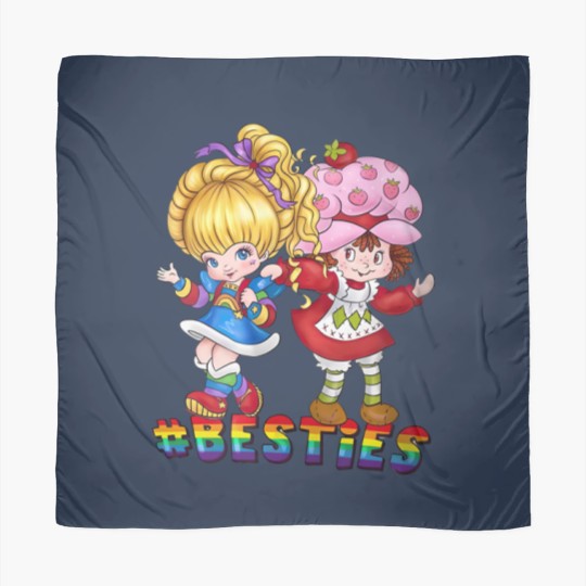 Discover Besties Rainbow Brite Proud LGBT 90s Nostalgia Scarves