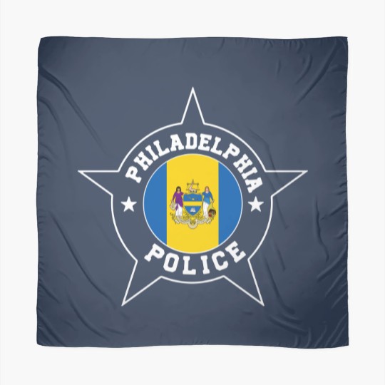 Discover Philadelphia Police T  - Philadelphia flag Scarves