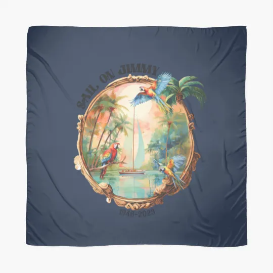 Discover Sail On Jimmy Scarves, Jimmy Buffett Memorial Scarves Unisex  Scarves