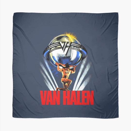 Discover Vintage van 5150 86 tour paper thin Scarves