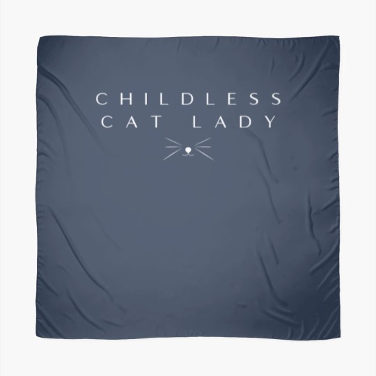 Discover Childless Cat Lady Scarves 2024 Election Political Scarves