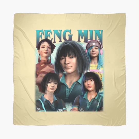 Discover Feng Min Dead By Delight Vintage Scarves, Gift For Woman and Man Unisex Scarves