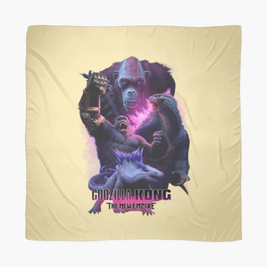 Discover god zilla X Kong The New Empire 2024 Scarves, god zilla X Kong Scarves