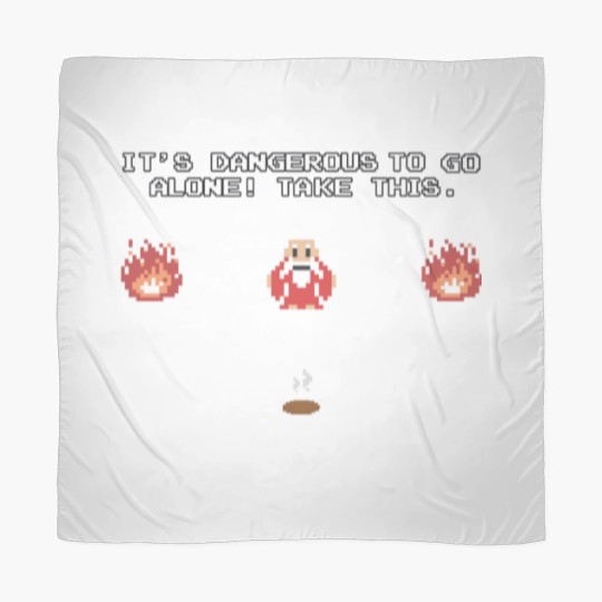 Discover Zelda Old Man Coffee Scarves