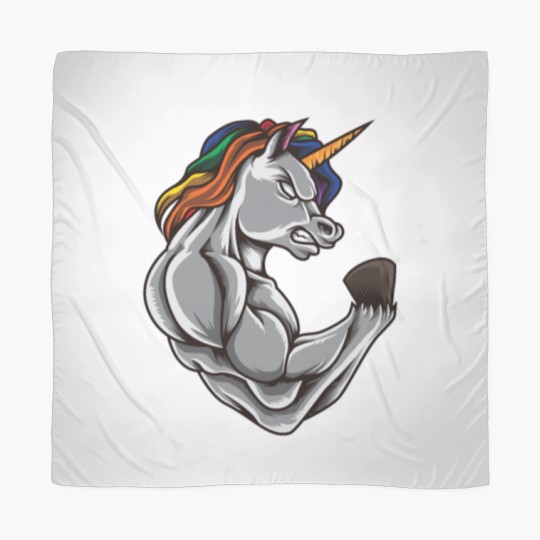 Discover Unicorn At The Gym | Training Fitness Muscles Scarves