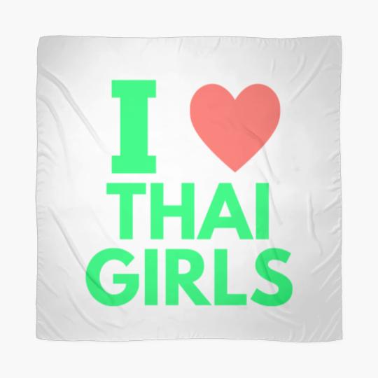 Discover i love thai girls Scarves