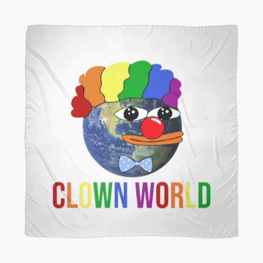 Discover clown world Scarves