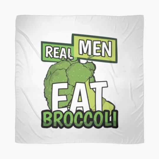 Discover Real Men Eat Broccoli - Men - Scarves