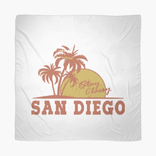 Discover san diego logo Scarves