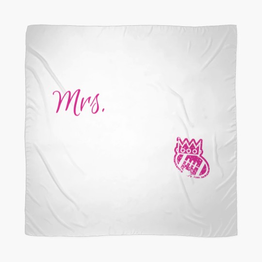 Discover Mrs. Commish Fantasy Football Commissioner Wife Scarves