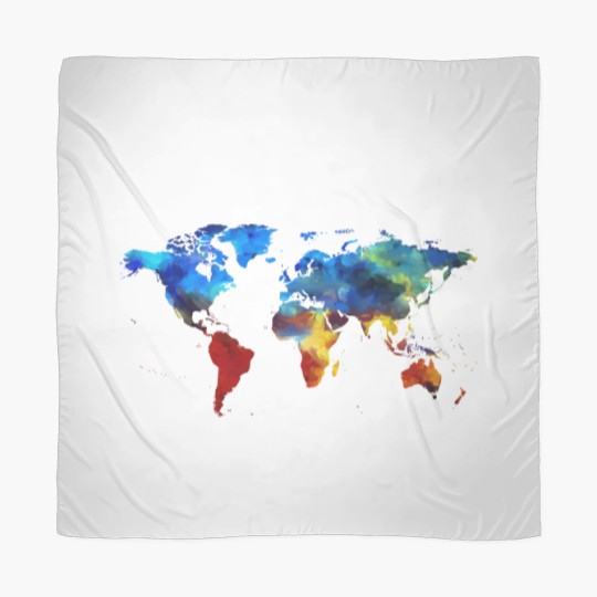 Discover I Haven't Been Everywhere But It's On My List Scarves