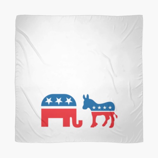 Discover Please Dont Feed The Animals USA Flag Libertarian Scarves