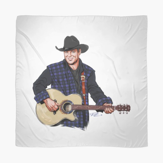 Discover John Michael Montgomery - An illustration by Paul Cemmick - John Michael Montgomery - Scarves