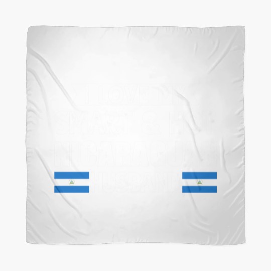 Discover Womens I Love My Nicaraguan Husband Nicaraguan Scarves