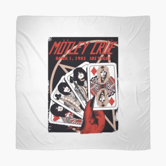 Discover Motley Crue The Stadium Tour 2022 Vintage Motley Crue Graphic Scarves