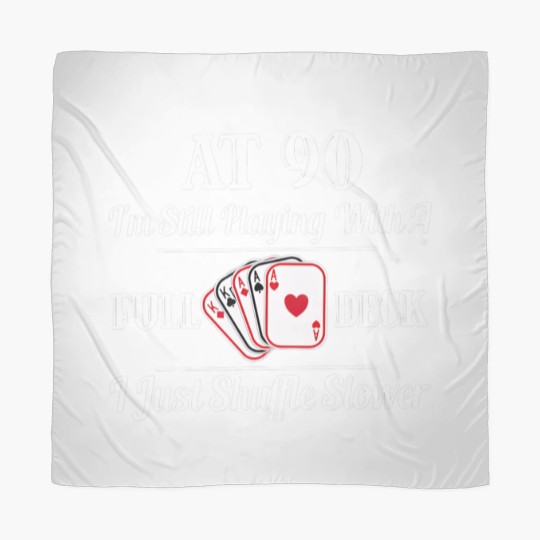 Discover Funny 90th Birthday Gift Scarves 90 Year Old Cards Scarves