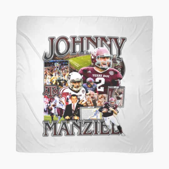 Discover Johnny Manziel Vintage Style Bootleg Scarves, Johnny Manziel Scarves