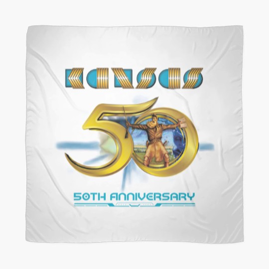 Discover Kansas Band 50th Anniversary Scarves