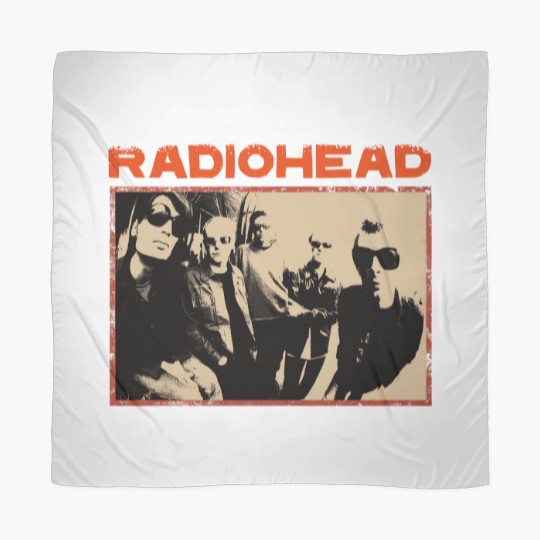 Discover Radiohead Cotton New Vintage Band Scarves