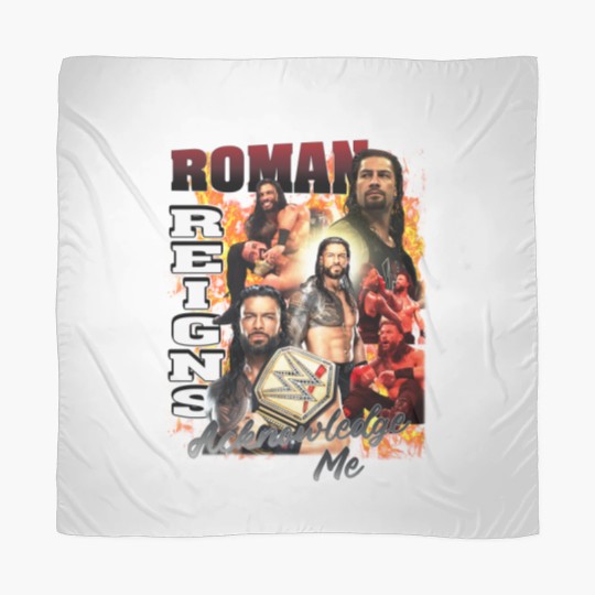 Discover Roman Reigns Acknowledge Me Unisex Softstyle Scarves, Roman Reigns Unisex Scarves