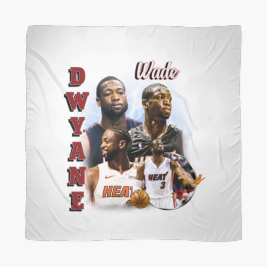 Discover Dwyane Wade Vintage Scarves, Vintage 90s Graphic Style Dwyane Wade Scarves