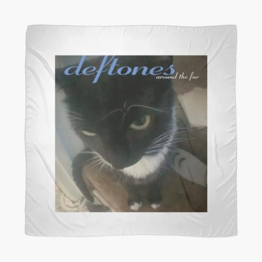 Discover Deftone Scarves Deftone Cat Meme Scarves Cattones Gift For Them