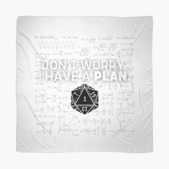Discover Dont Worry I Have A Plan Scarves