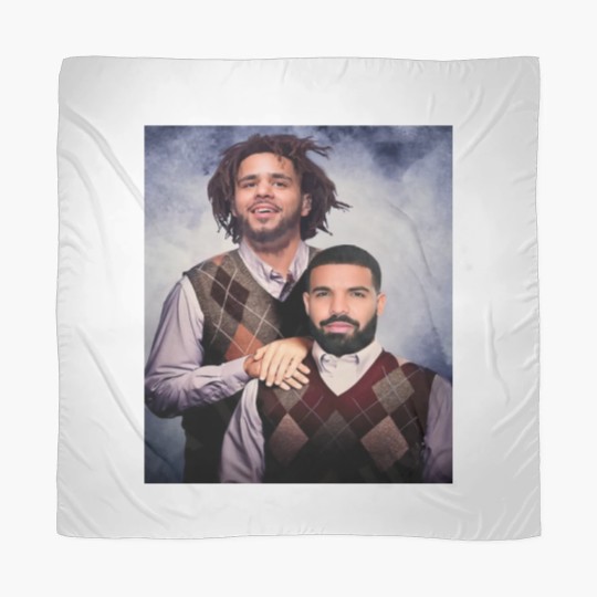 Discover Drake J Cole Scarves -Vintage 90s Scarves- Retro Rap Vintage 90S Y2k Bootleg Scarves