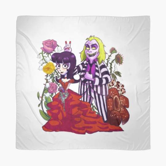 Discover Beetlejuice and Lydia Flowers Scarves