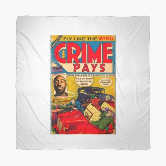 Discover Freddie Gibbs Madlib   Pays Comic Book Poster Scarves