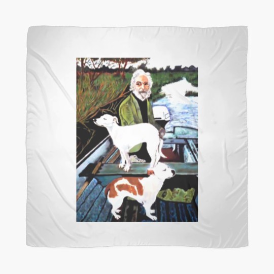 Discover Goodfellas Painting Old Man with Dog Scarves