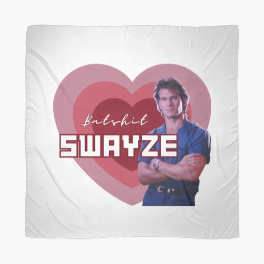 Discover Batshit Swayze Patrick Swayze Superfan Scarves