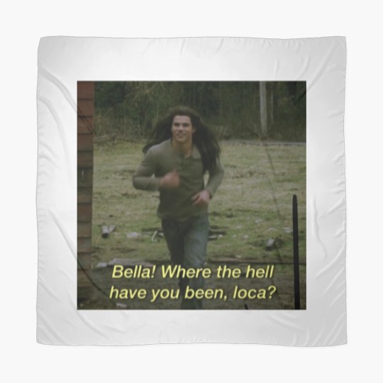 Discover Bella Where The Hell Have You Been Loca Scarves, Twilight Scarves, Robert Pattinson Scarves