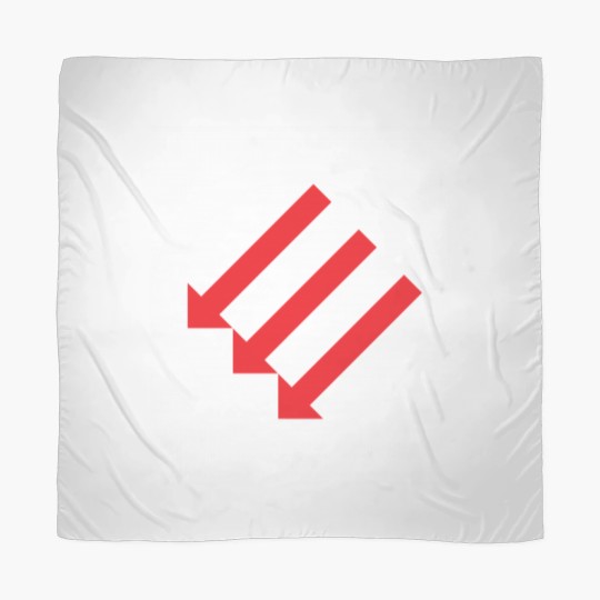 Discover Anti Fascist Three Arrows Iron Front Scarves
