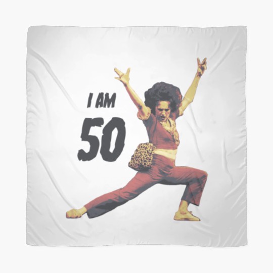 Discover Sally O'Mally 50th birthday gift, Sally O'Malley is 50 Scarves