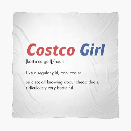 Discover Funny Costco Scarves "Costco Girl" Costco Costco Employees and  Costco Lovers