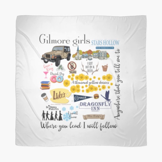 Discover Gilmore Girls Collection Scarves, Gilmore Girls Stars Hollow Scarves