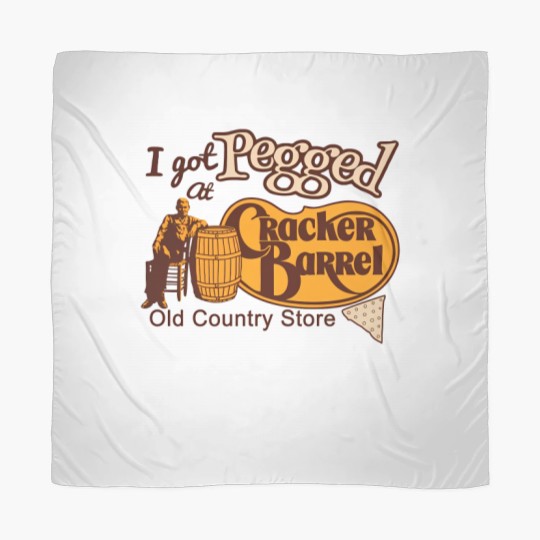 Discover I got Pegged at Cracker Barrel Old Country Store Scarves, Cracker Barrel Scarves