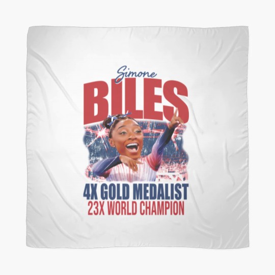 Discover Simone Biles Summer Olympic Games Bootleg Scarves, 2024 Olympics