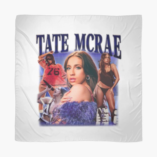 Discover Tate Mcrae Scarves, Vintage Music Scarves