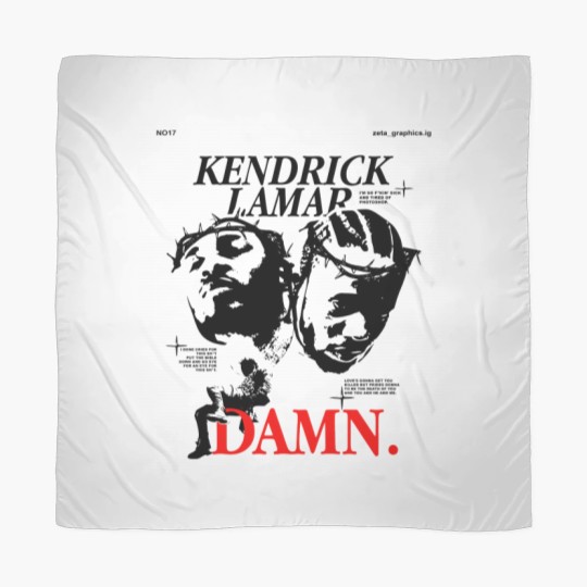 Discover Kendrick Lamar Vintage Scarf - DAMN Collection