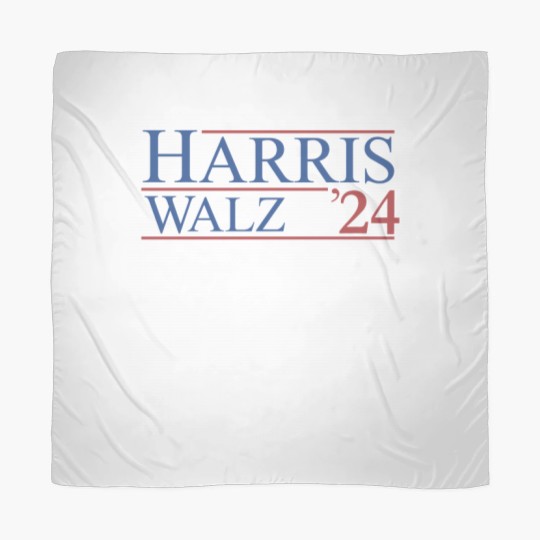 Discover Harris Walz 2024 Scarves, Madam President Scarves, Kamala Rally Scarves