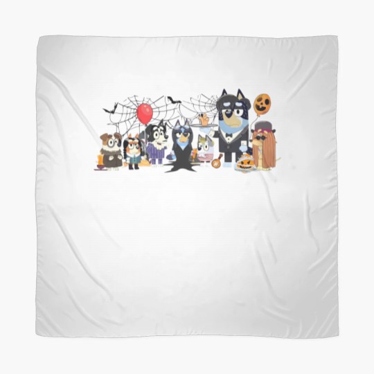 Discover Addams Family BlueyDad Scarves, Halloween BlueyDad Scarves, Booey Halloween Scarves