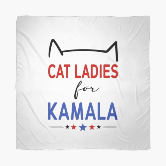Discover Kamala Cat Lady Scarf